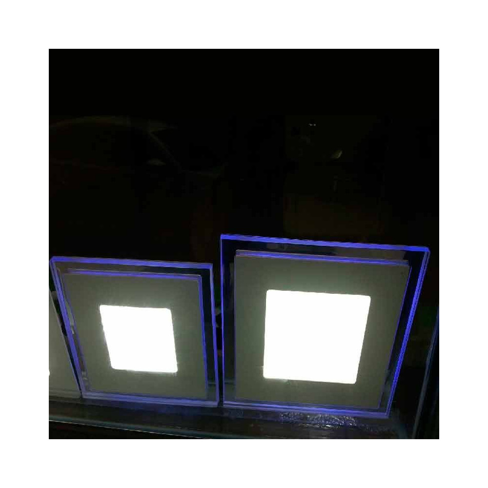 Downlight LED 18W+2W Contorno iluminado Azul-Rojo