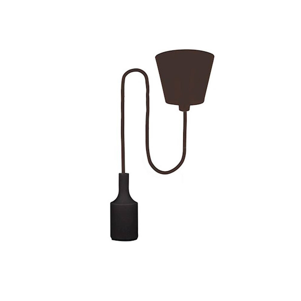Lámpara colgante LED 18W Negra