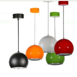 Lámpara colgante LED Esfera-Bola 12W Naranja