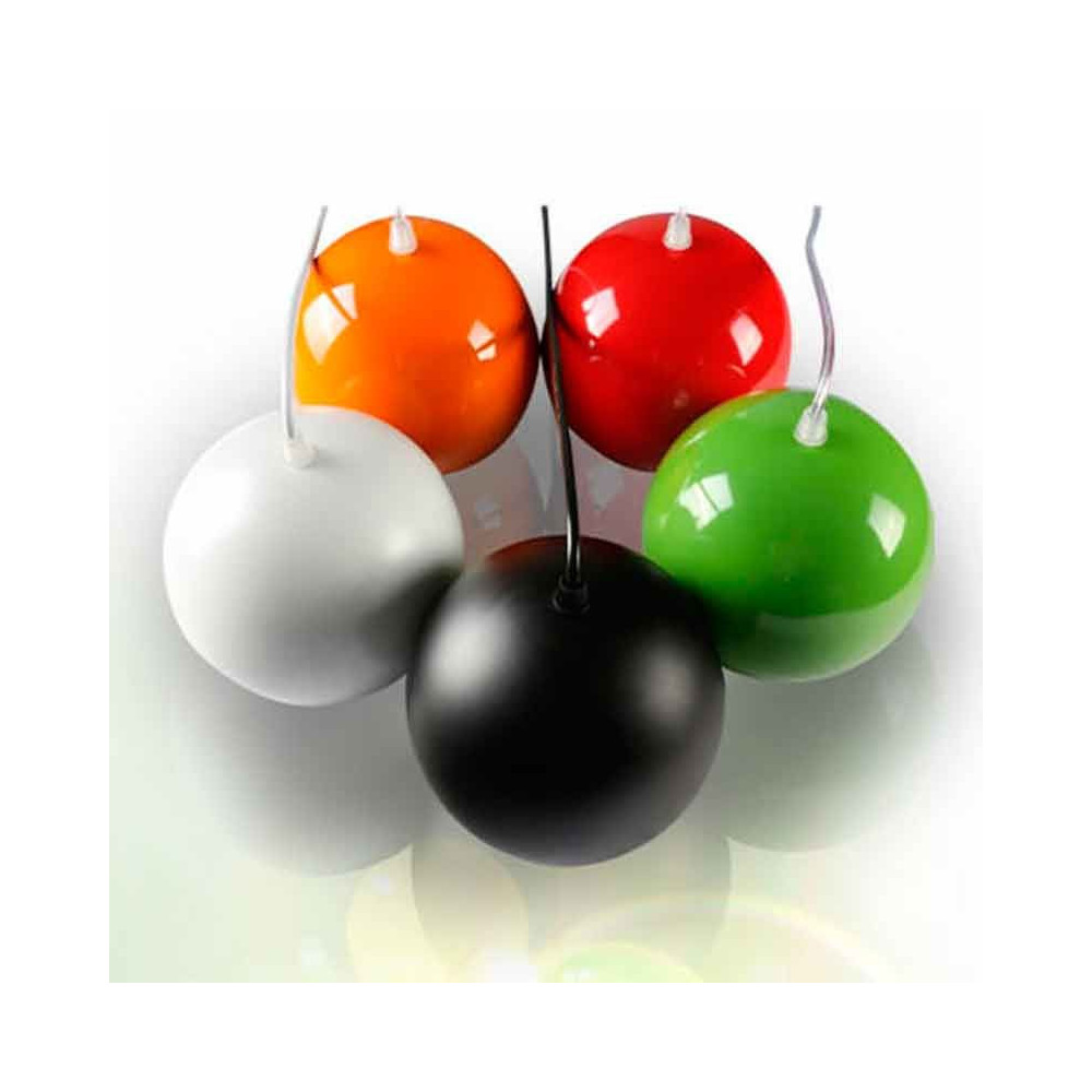 Lámpara colgante LED Esfera-Bola 12W Naranja