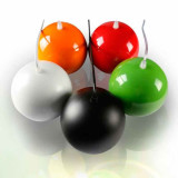 Lámpara colgante LED Esfera-Bola 12W Naranja