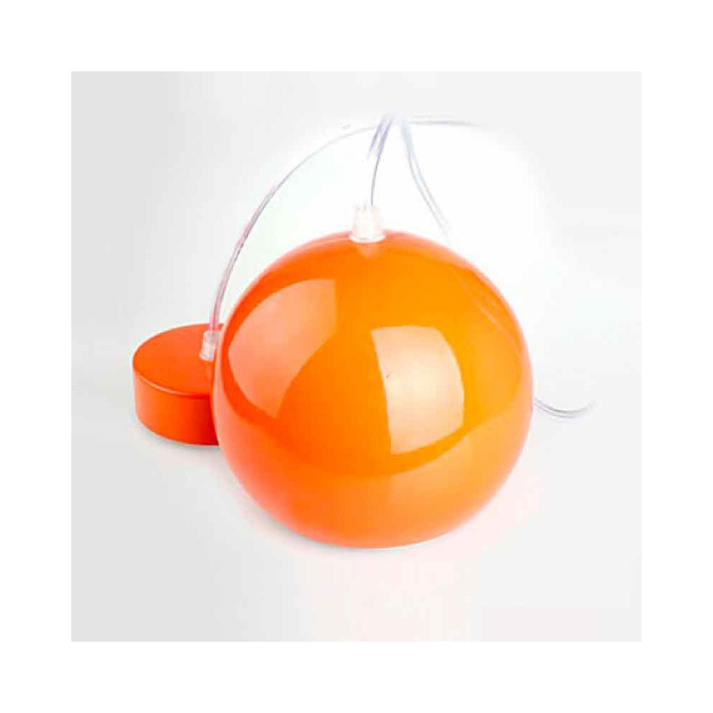 Lámpara colgante LED Esfera-Bola 12W Naranja