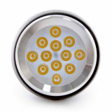 Lámpara colgante LED Pera 12W Negra