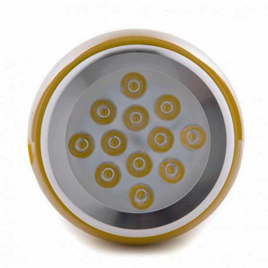 Lámpara colgante LED Pera 12W Naranja