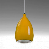 Lámpara colgante LED Pera 12W Naranja
