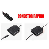 Aplique Led 3W Cuadrado Aluminio para Muebles