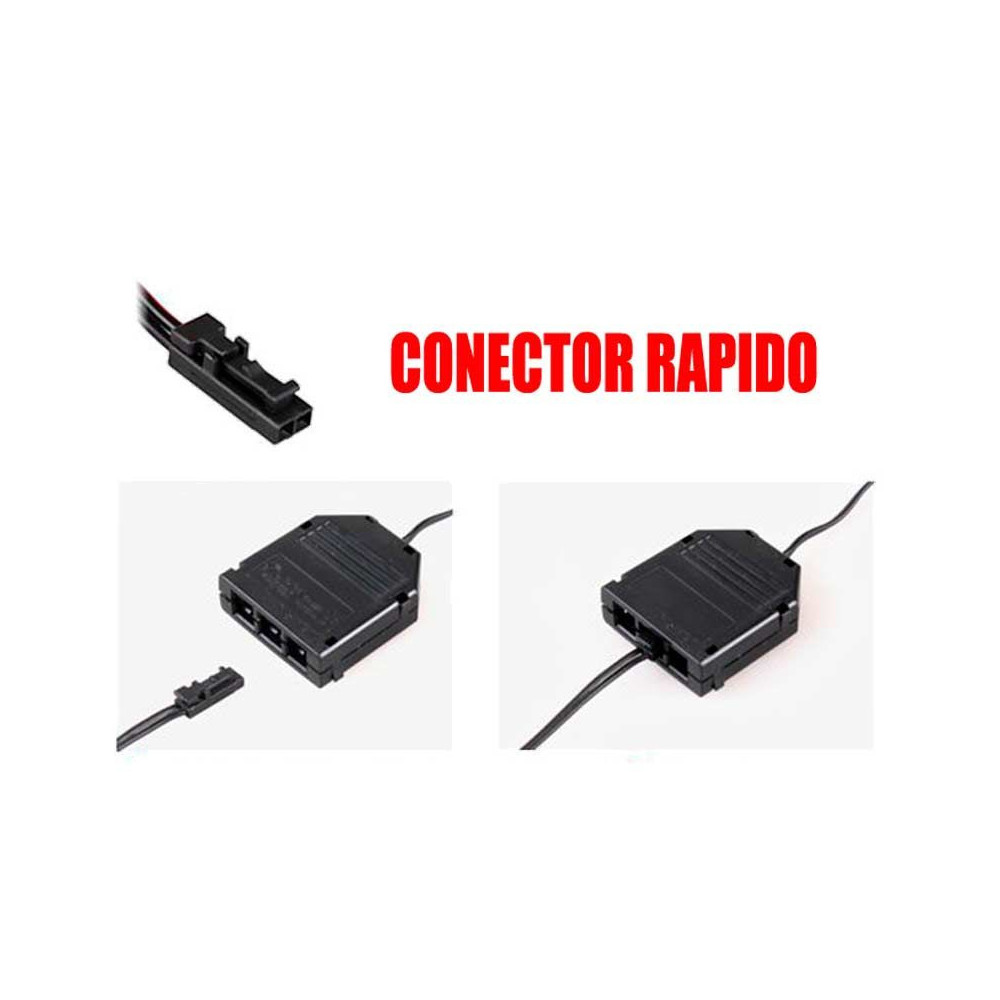 Aplique Led 3W Aluminio Tactil para Muebles