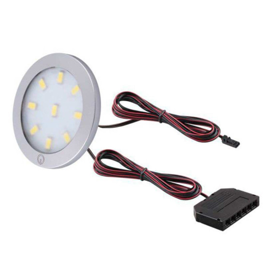 Aplique Led 3W Aluminio Tactil para Muebles