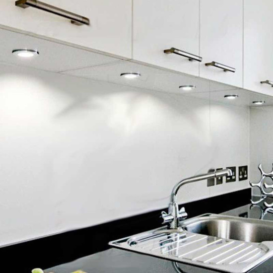 Aplique Led 3W Aluminio Tactil para Muebles
