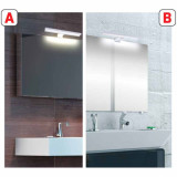 Aplique LED Espejo Baño 8W pinza/atornillar