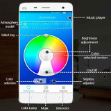 Plafón LED Músical con Altavoz 36W Blanco +App+Mando distancia
