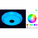 Plafón LED Músical con Altavoz 24W