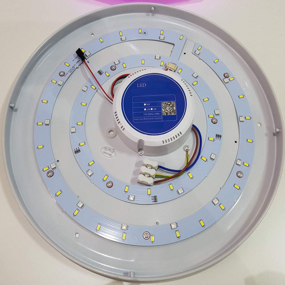 Plafón LED Músical con Altavoz 24W