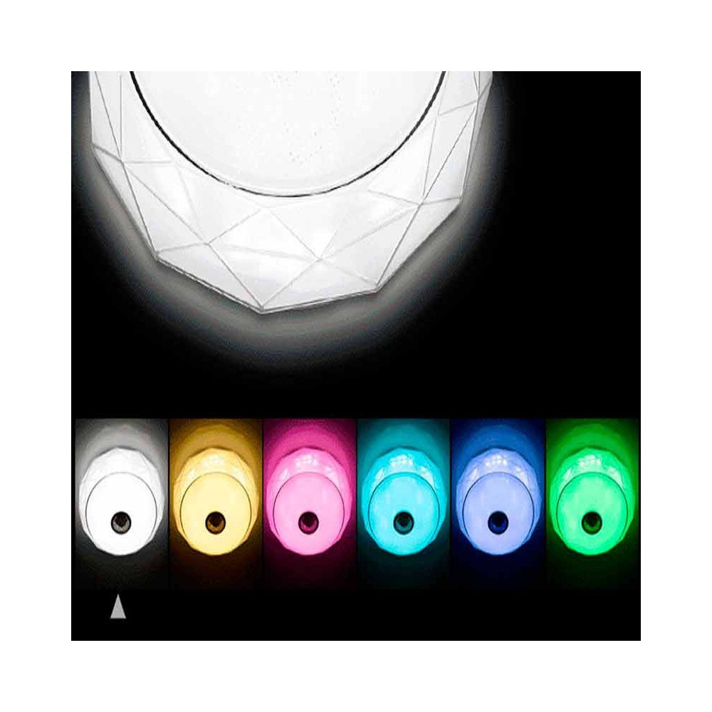 Plafón LED Músical con Altavoz 24W