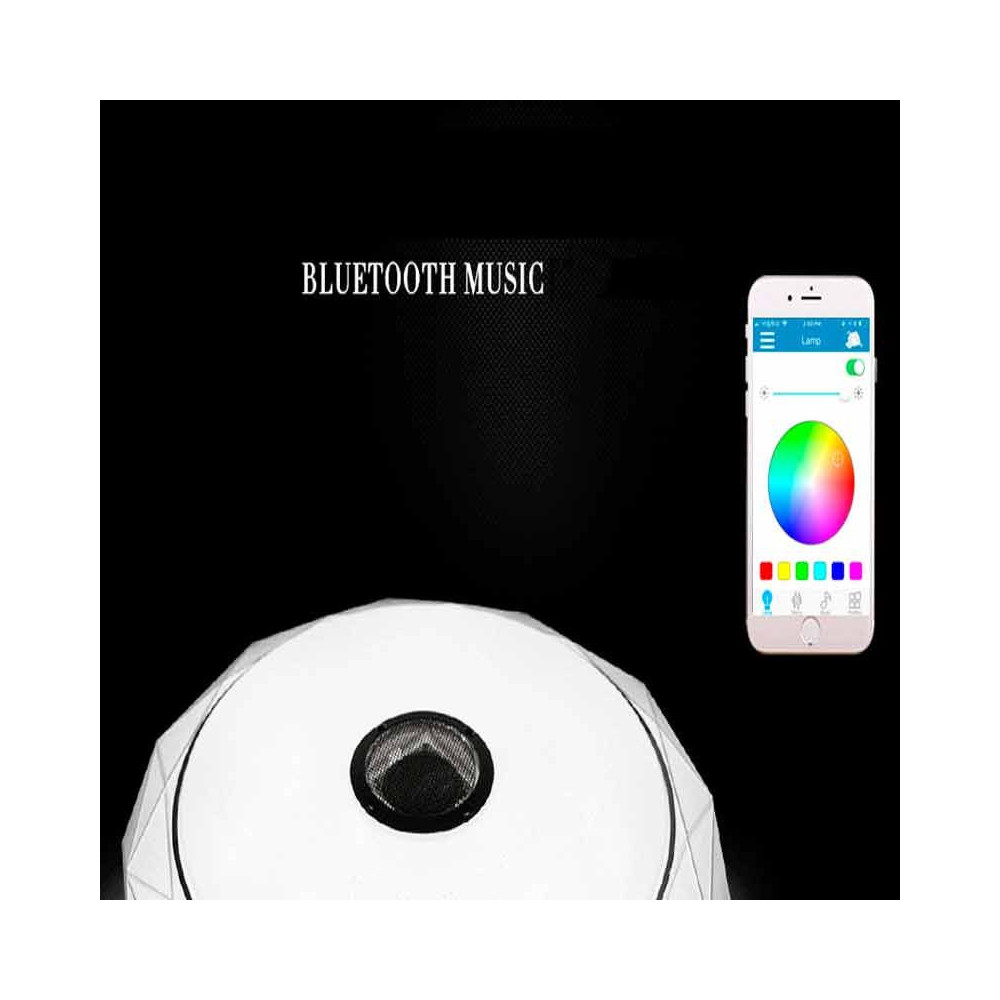 Plafón LED Músical con Altavoz 24W