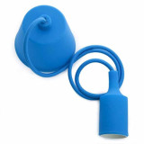 Portalámparas colgante de silicona E27 Colores