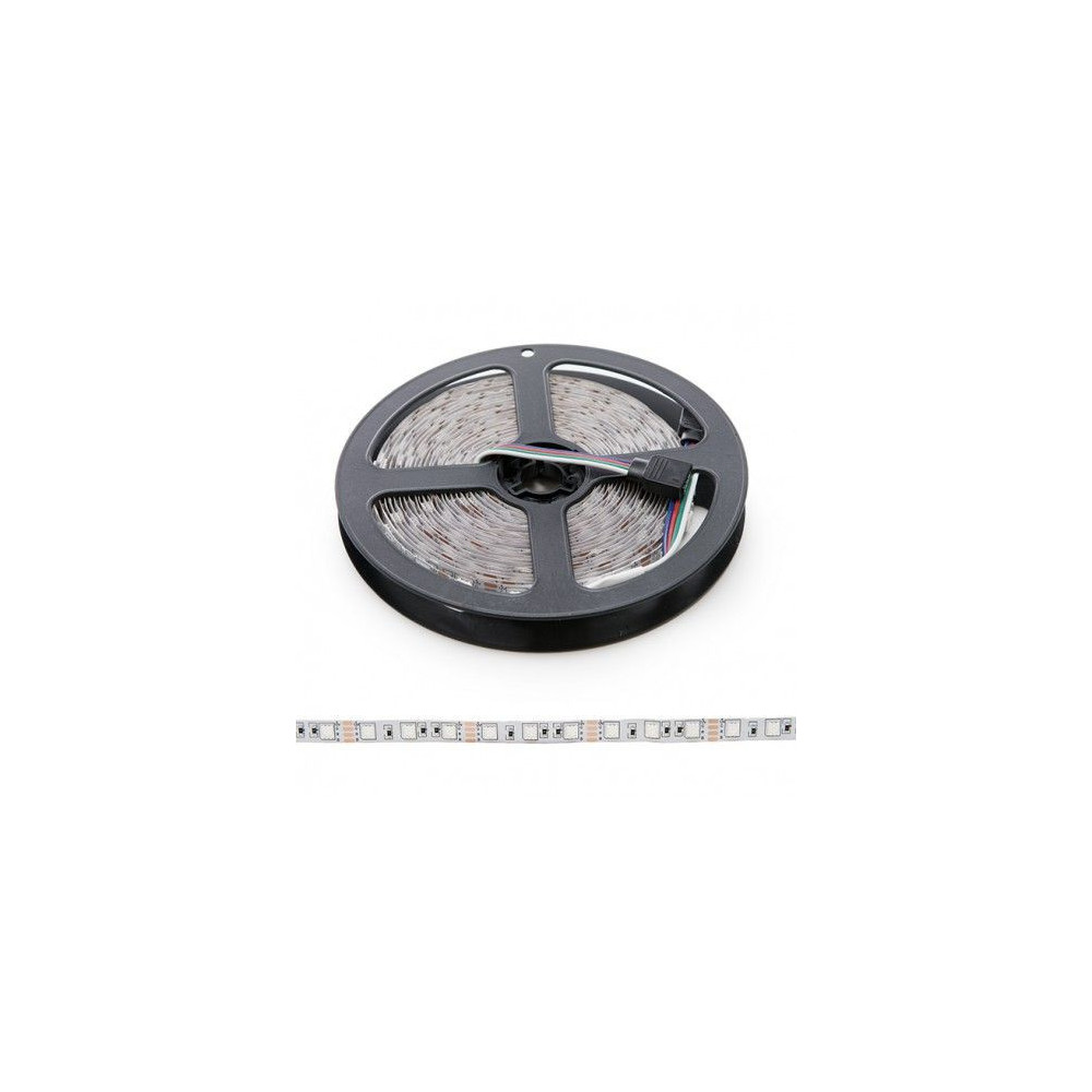 Tira LED SMD 5050 RGB 14,4 W/m 12V IP20 5 metros