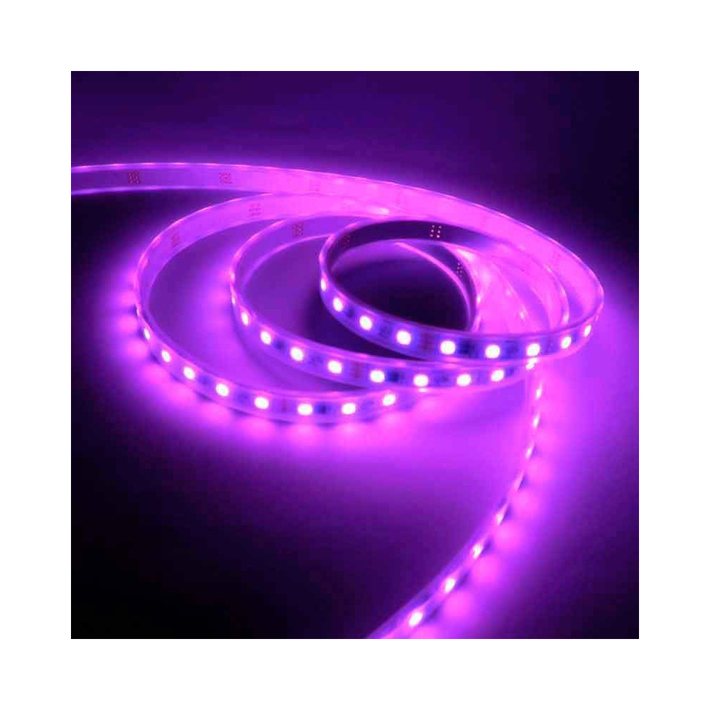 Tira LED Digital SMD 5050 RGB 14,4 W/m 12V IP68 5 metros Sumergible