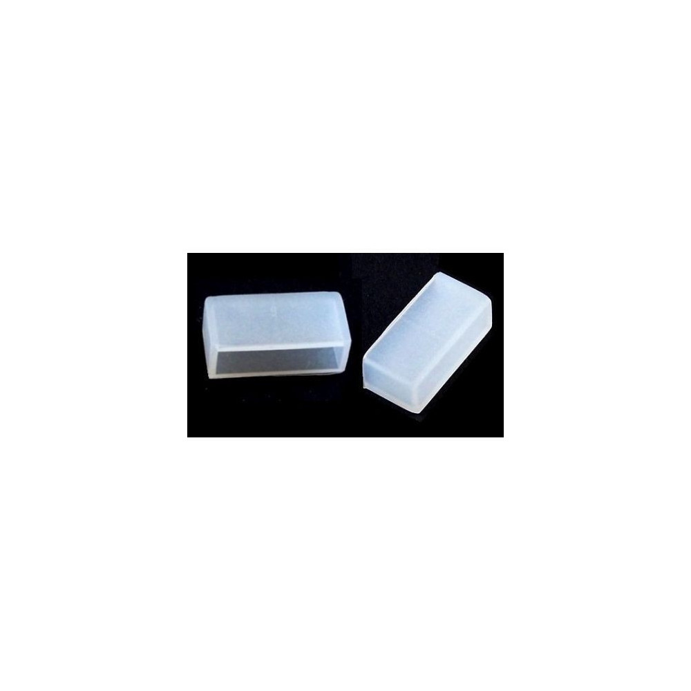 Tapón final Tira LED SMD 2835 17W/m 230V Directa Sin Rectificador IP67