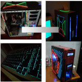 Hilo LED Neon a Pilas Azul-Rojo-Verde-Rosa de 5 metros