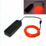 Hilo LED Neon a Pilas Azul-Rojo-Verde-Rosa de 5 metros