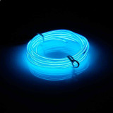 Hilo LED Neon a Pilas Azul-Rojo-Verde-Rosa de 5 metros
