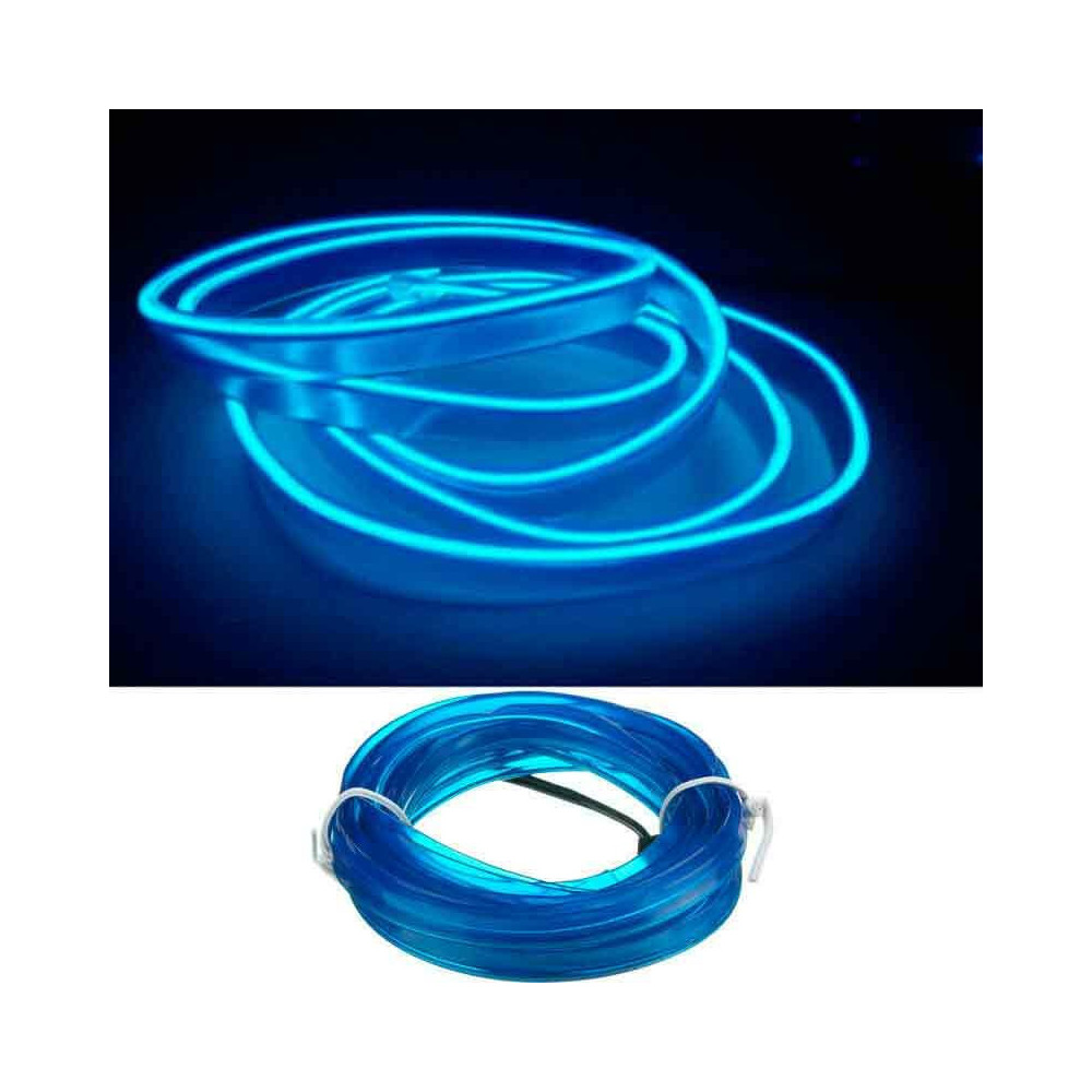 Cinta LED Neon USB Azul-Rojo-Rosa de 5 metros