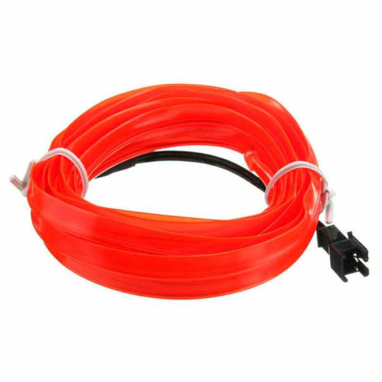 Cinta LED Neon USB Azul-Rojo-Rosa de 5 metros