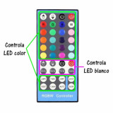 Controlador RGBW infrarrojos 40 teclas 96W