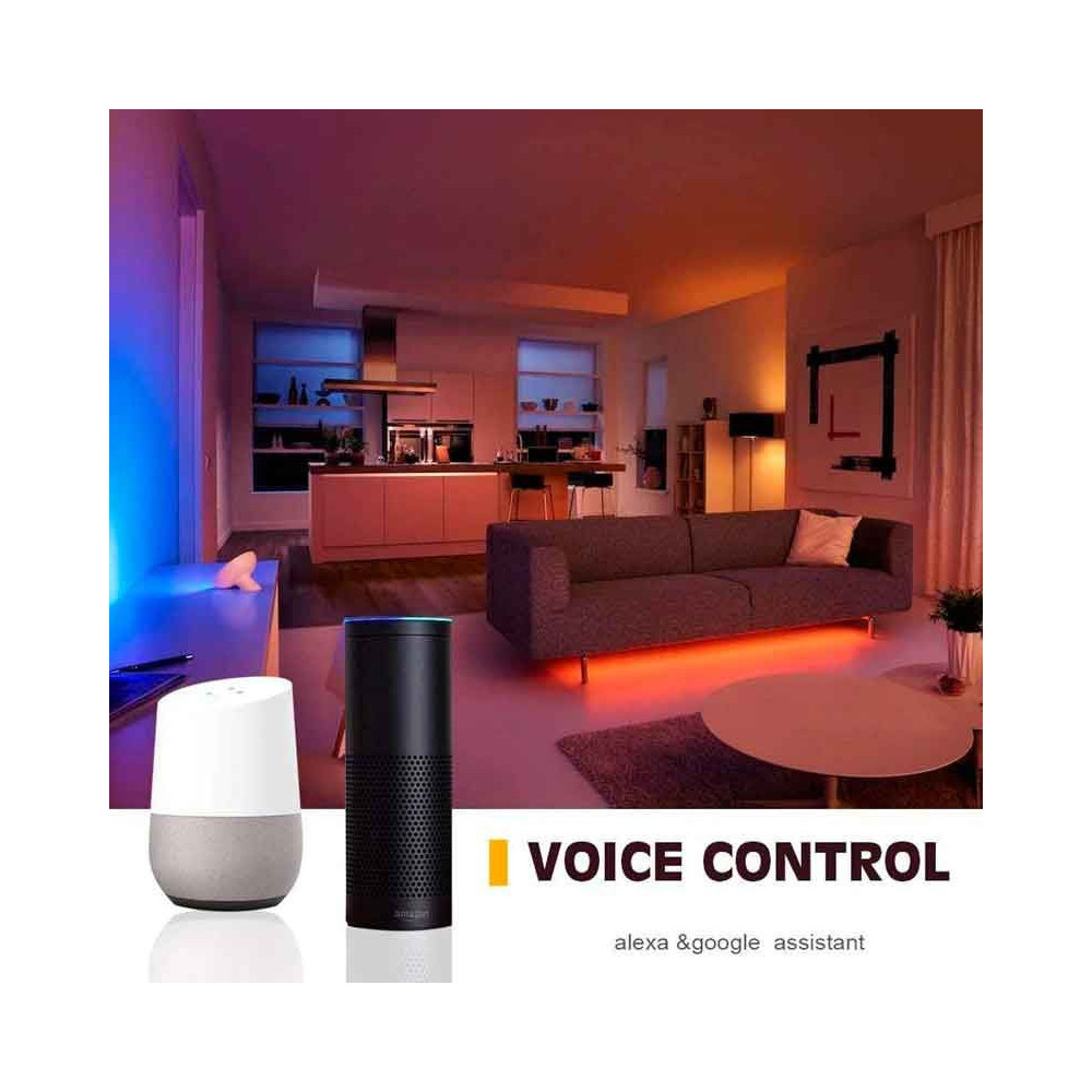 Controlador Mini RGBW WIFI + Radio-Frecuencia 192W