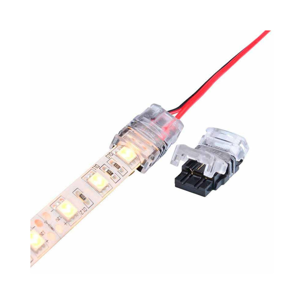 Conector Tiras LED Empalme 8mm IP65 - Tira/Cable