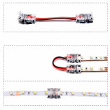 Conector Tiras LED Empalme 8mm IP65 - Tira/Cable