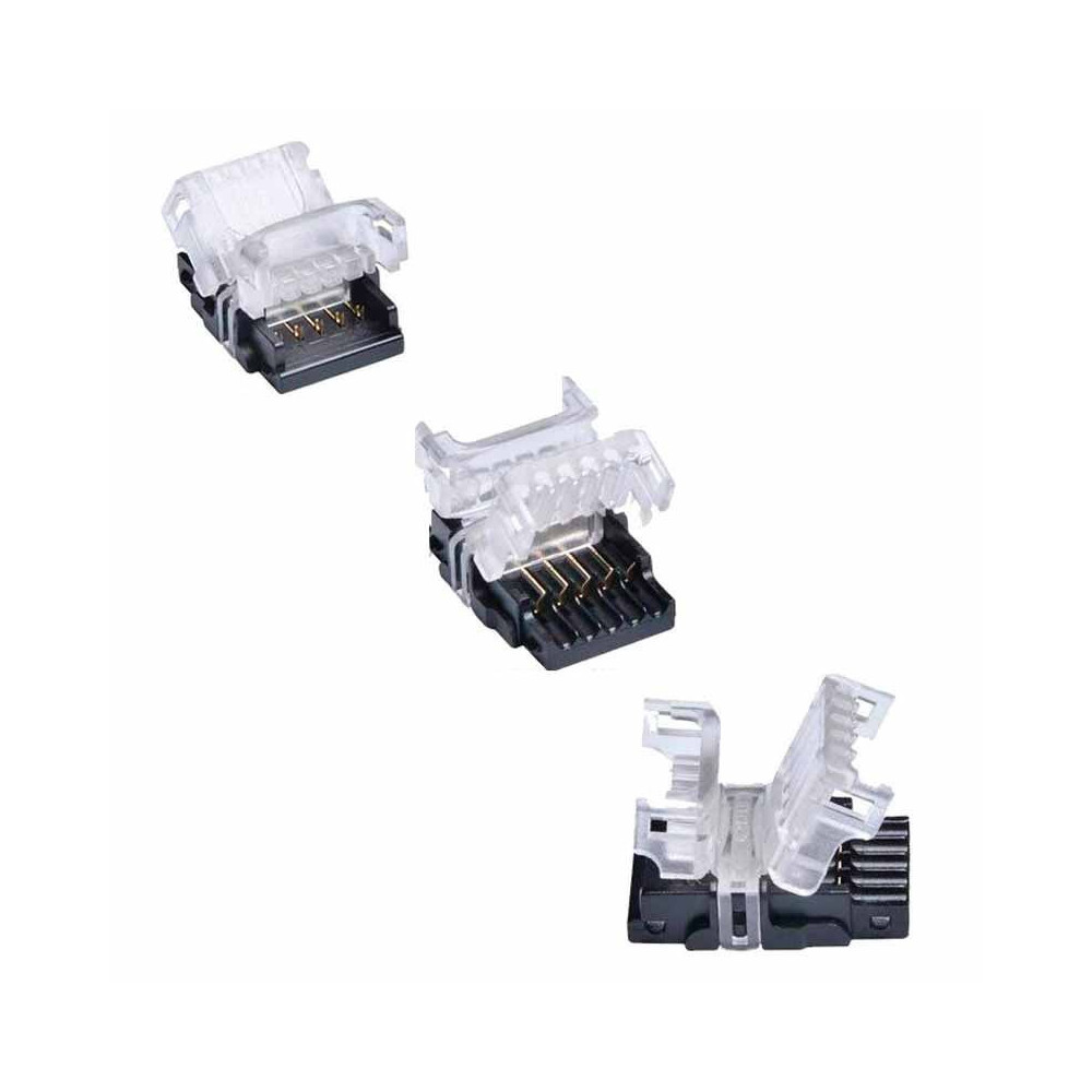 Conector Tiras LED Empalme RGBW 12mm IP65 - Tira/Cable