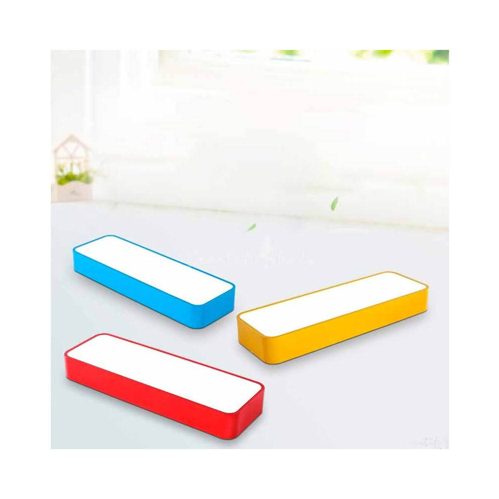 Plafón LED superficie Rectangular 48W Rojo