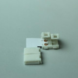 Conector Curva plana 90º Tiras LED 10mm