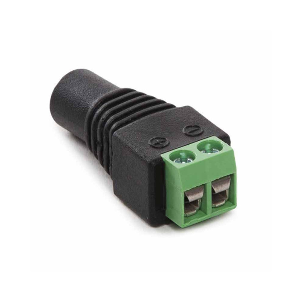 Conector DC Hembra fuentes alimentación