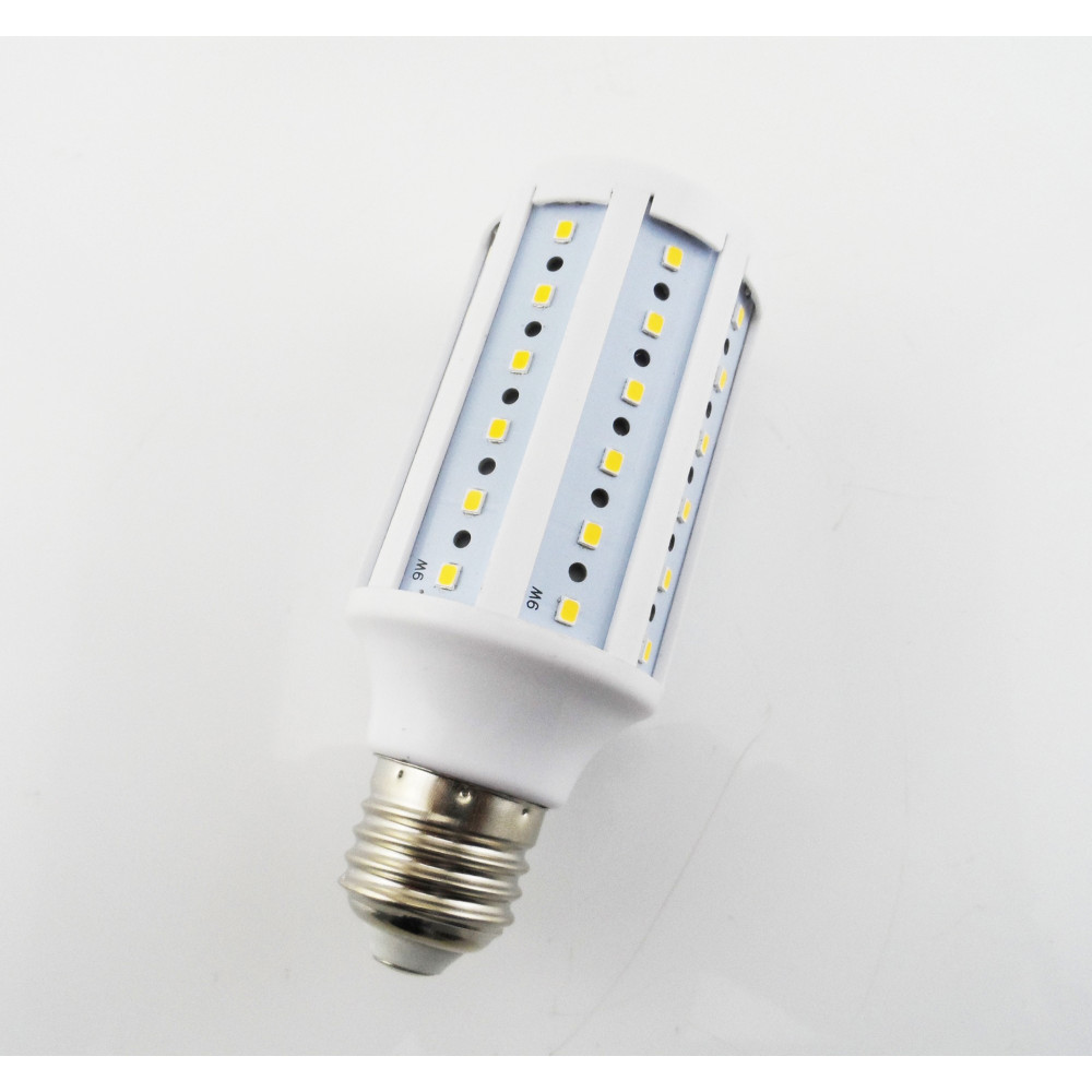 Bombilla E27 LED SMD 9W 360º 230V