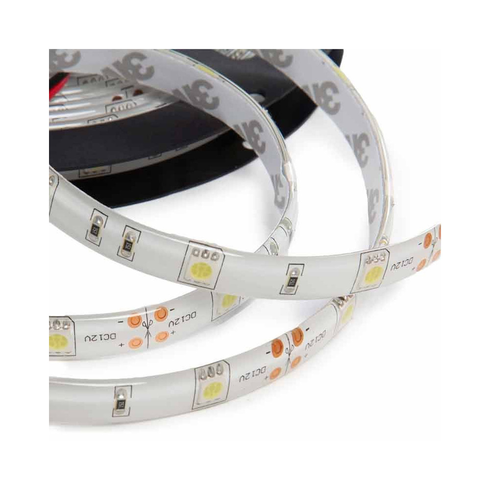 Tira LED SMD 5050 7,2 W/m 12V IP65 5 metros