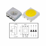 Tira LED SMD 5050 7,2 W/m 12V IP65 1 metro