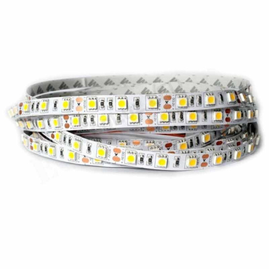 Tira LED SMD 5050 14,4 W/m 12V IP20 1 metro