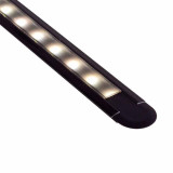 Perfil Negro Ahumado Aluminio Empotrar 2 metros Tira LED