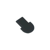 Perfil Negro Ahumado Aluminio Empotrar 2 metros Tira LED