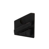 Perfil Negro Ahumado Aluminio Esquinero 2 Metros Tira LED