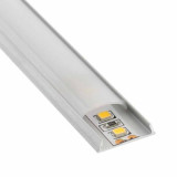 Perfil Aluminio Flexible superficie 2 metros Tira LED