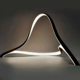Perfil Aluminio Flexible superficie 2 metros Tira LED