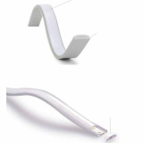 Perfil Aluminio Flexible superficie 2 metros Tira LED