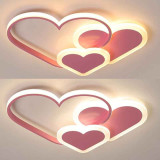 Plafón LED 50W Infantil Corazones