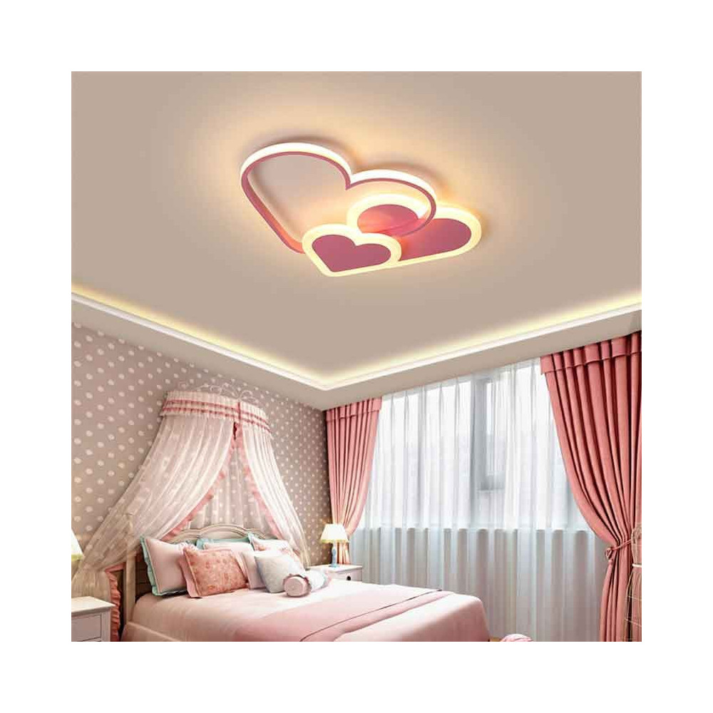 Plafón LED 50W Infantil Corazones