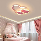 Plafón LED 50W Infantil Corazones