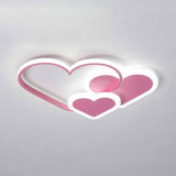 Plafón LED 50W Infantil Corazones